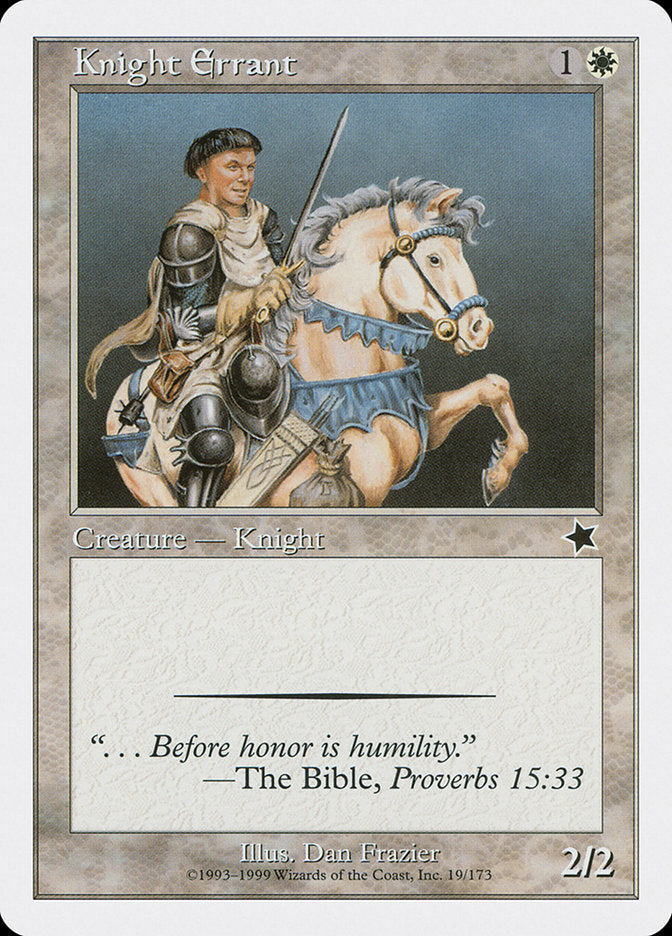 Knight Errant [Starter 1999] - The Mythic Store | 24h Order Processing