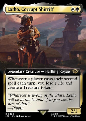 Lotho, Corrupt Shirriff (Extended Art) [The Lord of the Rings: Tales of Middle-Earth] - The Mythic Store | 24h Order Processing