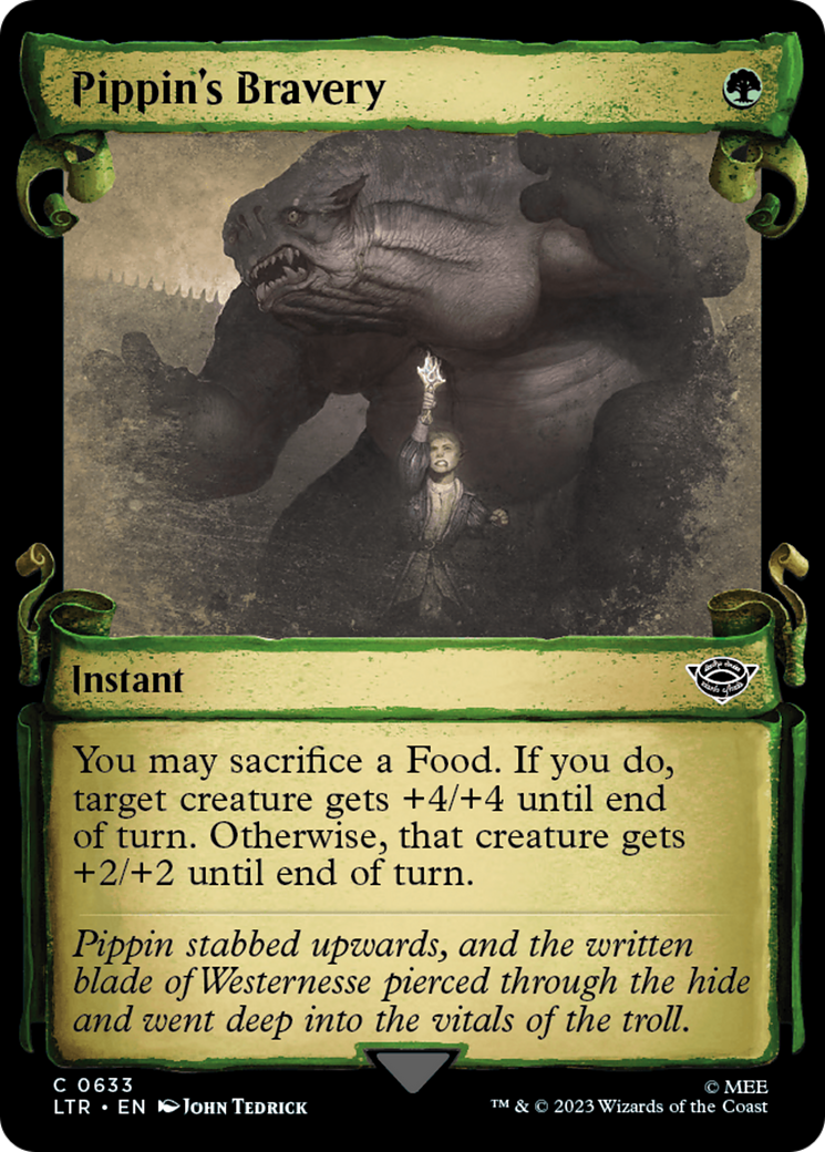 Pippin's Bravery [The Lord of the Rings: Tales of Middle-Earth Showcase Scrolls] - The Mythic Store | 24h Order Processing