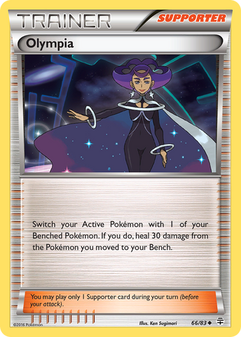 Olympia (66/83) [XY: Generations] - The Mythic Store | 24h Order Processing