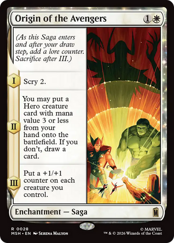 Origin of the Avengers [Marvel Super Heroes] - The Mythic Store | 24h Order Processing