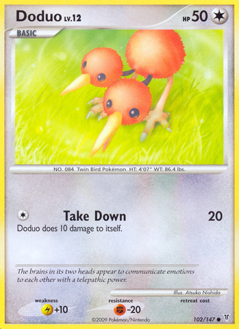 Doduo (102/147) [Platinum: Supreme Victors] - The Mythic Store | 24h Order Processing