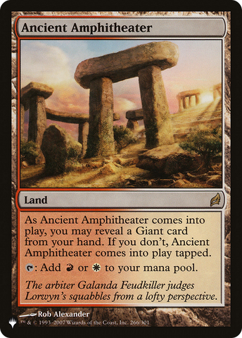Ancient Amphitheater (LRW) [The List] - The Mythic Store | 24h Order Processing