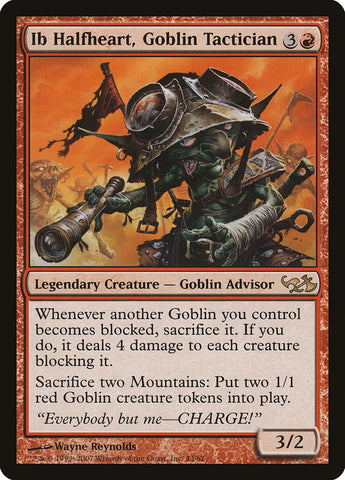 Ib Halfheart, Goblin Tactician [Duel Decks: Elves vs. Goblins] - The Mythic Store | 24h Order Processing