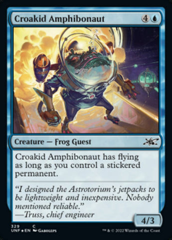 Croakid Amphibonaut (Galaxy Foil) [Unfinity] - The Mythic Store | 24h Order Processing