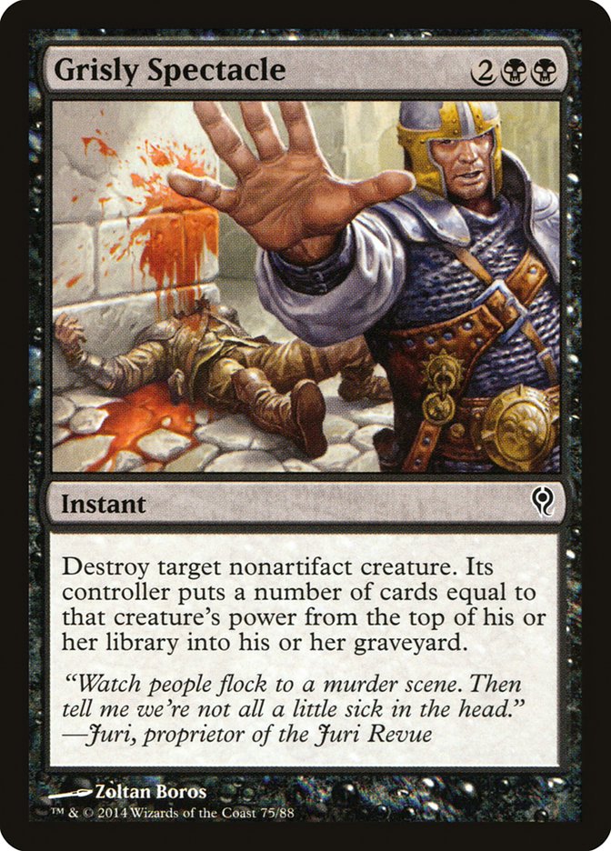 Grisly Spectacle [Duel Decks: Jace vs. Vraska] - The Mythic Store | 24h Order Processing