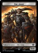 Orc Army (0019) // Food (0023) Double-Sided Token (Surge Foil) [The Lord of the Rings: Tales of Middle-Earth Tokens] - The Mythic Store | 24h Order Processing