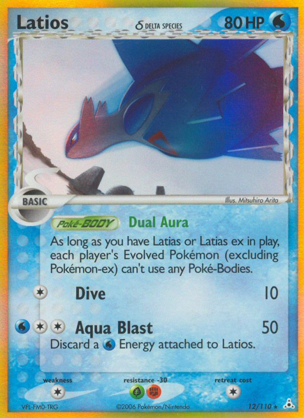 Latios (12/110) (Delta Species) [EX: Holon Phantoms] - The Mythic Store | 24h Order Processing