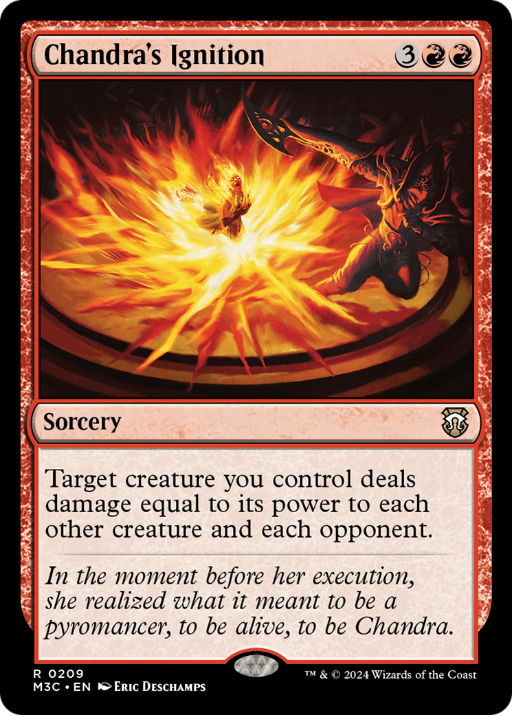 Chandra's Ignition [Modern Horizons 3 Commander] - The Mythic Store | 24h Order Processing