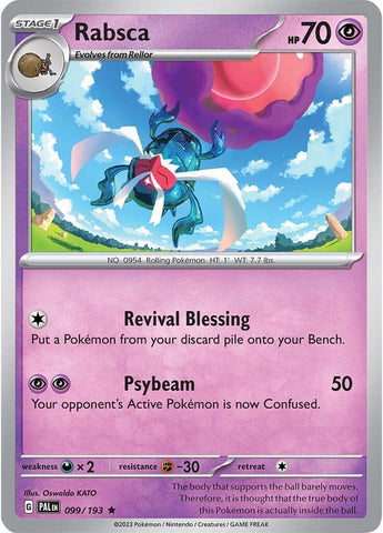 Rabsca (099/193) [Scarlet & Violet: Paldea Evolved] - The Mythic Store | 24h Order Processing