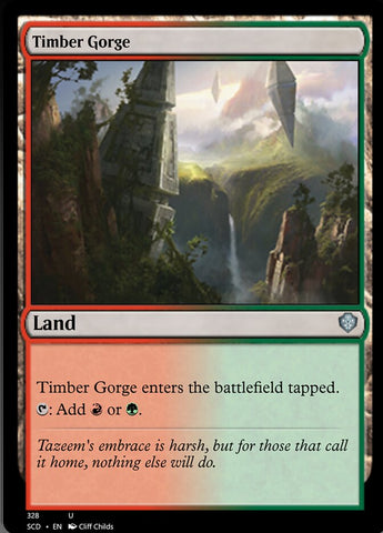 Timber Gorge [Starter Commander Decks] - The Mythic Store | 24h Order Processing