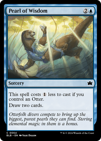 Pearl of Wisdom [Bloomburrow] - The Mythic Store | 24h Order Processing