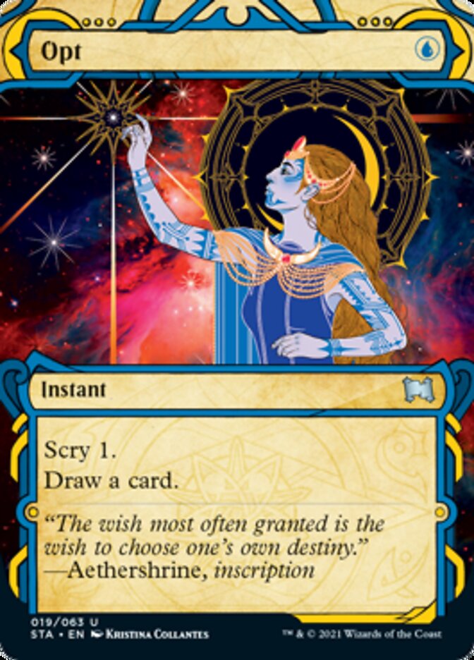 Opt (Foil Etched) [Strixhaven: Mystical Archive] - The Mythic Store | 24h Order Processing