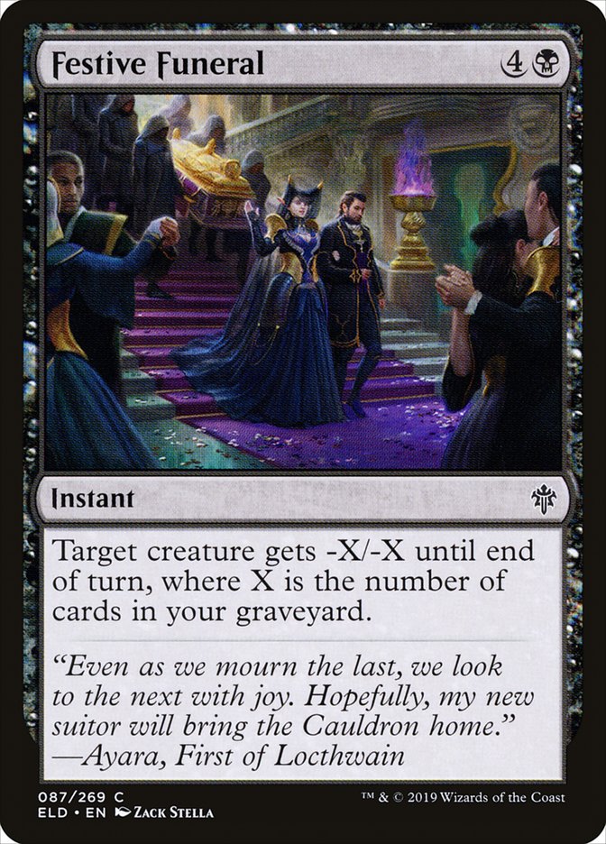Festive Funeral [Throne of Eldraine] - The Mythic Store | 24h Order Processing