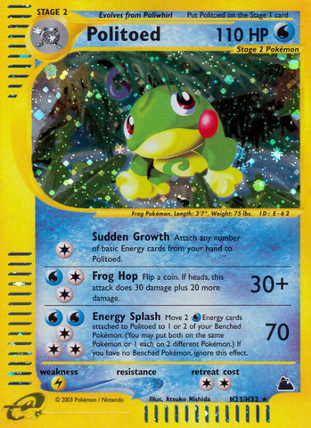 Politoed (H23/H32) [Skyridge] - The Mythic Store | 24h Order Processing