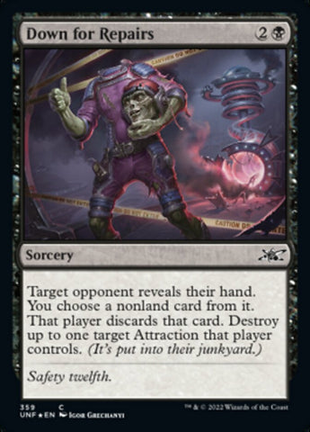Down for Repairs (Galaxy Foil) [Unfinity] - The Mythic Store | 24h Order Processing