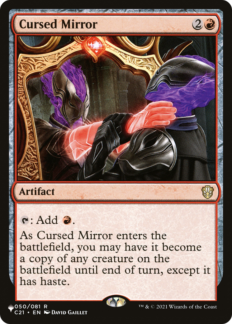 Cursed Mirror [The List] - The Mythic Store | 24h Order Processing