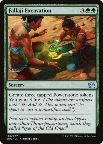 Fallaji Excavation [The Brothers' War] - The Mythic Store | 24h Order Processing