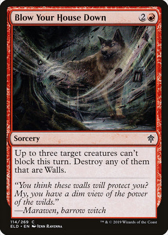 Blow Your House Down [Throne of Eldraine] - The Mythic Store | 24h Order Processing