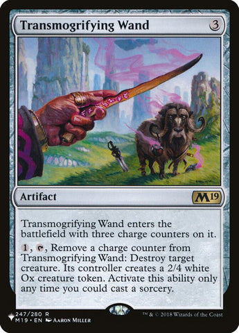 Transmogrifying Wand [The List] - The Mythic Store | 24h Order Processing