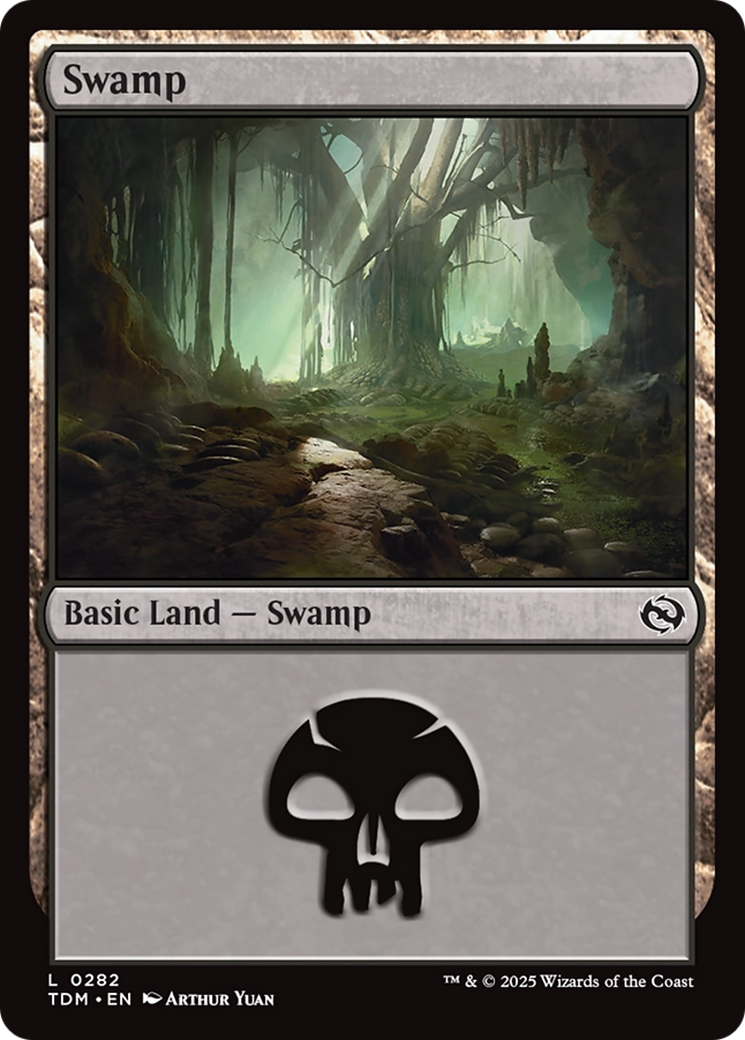 Swamp (0282) [Tarkir: Dragonstorm] - The Mythic Store | 24h Order Processing