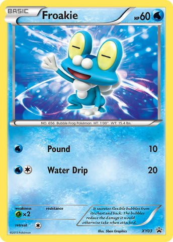 Froakie (XY03) [XY: Black Star Promos] - The Mythic Store | 24h Order Processing