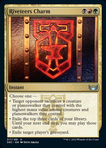Riveteers Charm [Streets of New Capenna] - The Mythic Store | 24h Order Processing