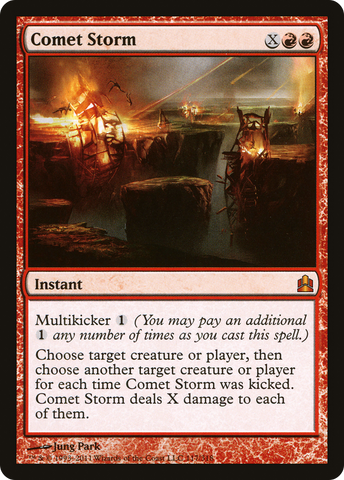 Comet Storm [Commander 2011] - The Mythic Store | 24h Order Processing