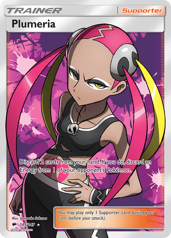 Plumeria (145/147) [Sun & Moon: Burning Shadows] - The Mythic Store | 24h Order Processing