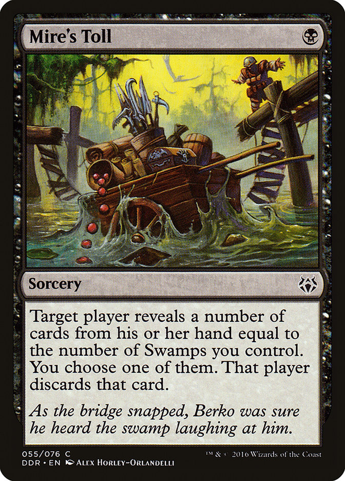 Mire's Toll [Duel Decks: Nissa vs. Ob Nixilis] - The Mythic Store | 24h Order Processing