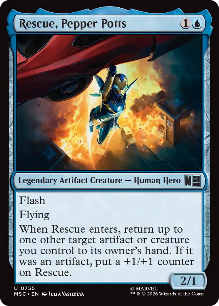 Rescue, Pepper Potts [Marvel Super Heroes Commander] - The Mythic Store | 24h Order Processing