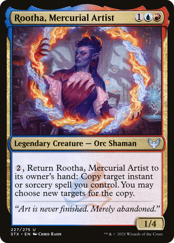 Rootha, Mercurial Artist [Strixhaven: School of Mages] - The Mythic Store | 24h Order Processing