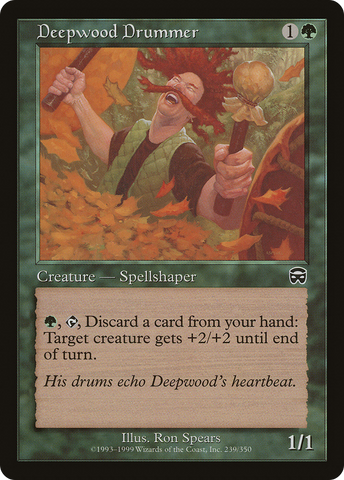 Deepwood Drummer [Mercadian Masques] - The Mythic Store | 24h Order Processing