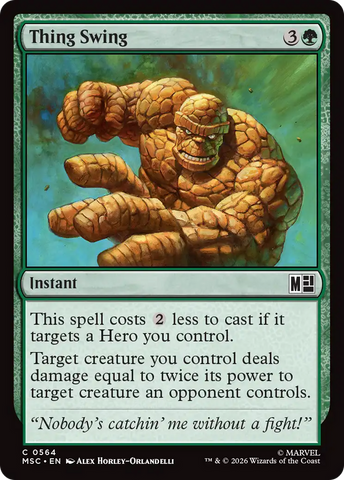 Thing Swing [Marvel Super Heroes Commander] - The Mythic Store | 24h Order Processing