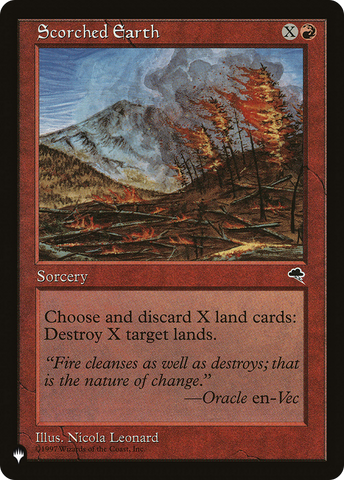 Scorched Earth [The List] - The Mythic Store | 24h Order Processing