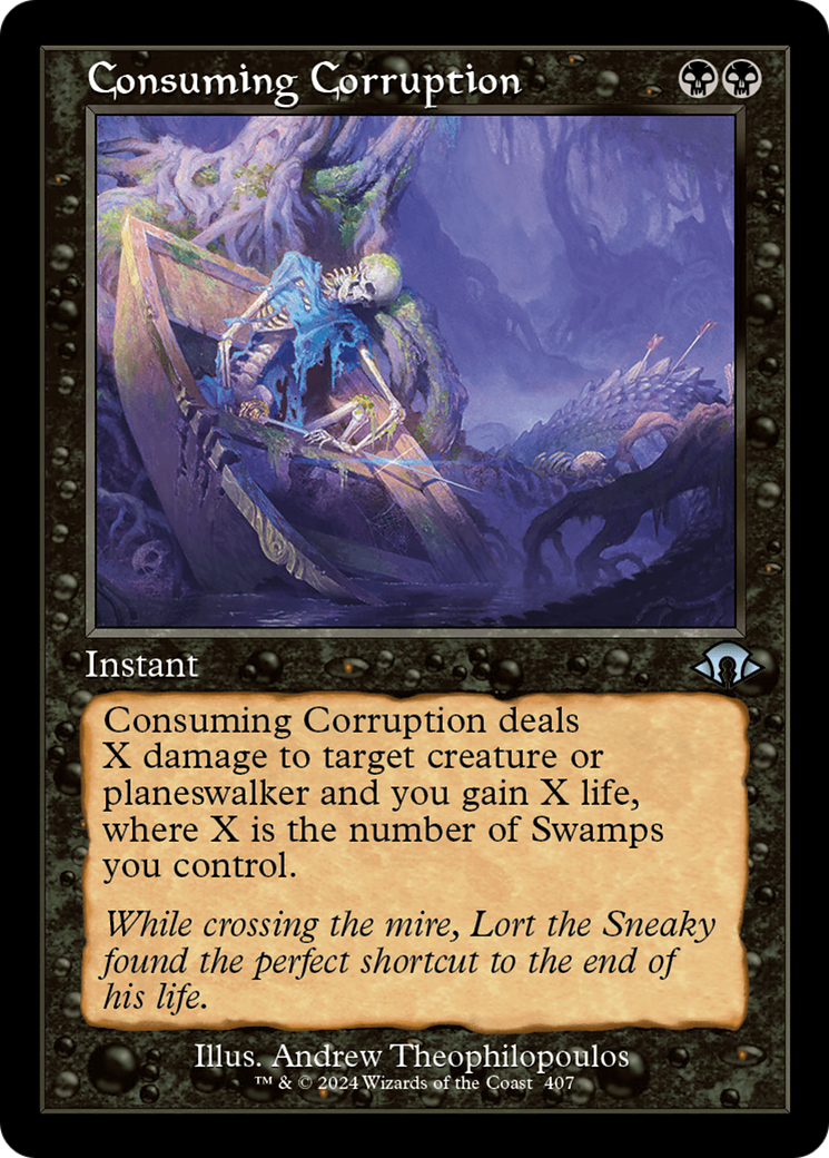 Consuming Corruption (Retro) [Modern Horizons 3] - The Mythic Store | 24h Order Processing