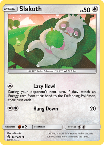 Slakoth (167/236) [Sun & Moon: Unified Minds] - The Mythic Store | 24h Order Processing