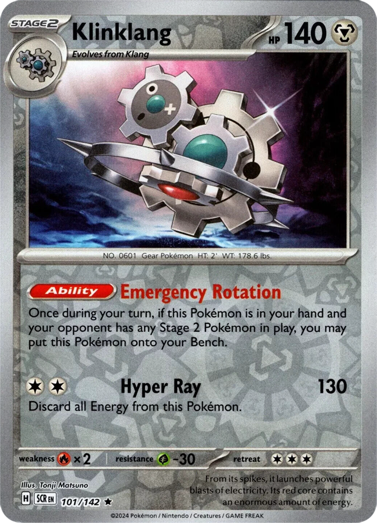 Klinklang (101/142) [Scarlet & Violet: Stellar Crown] - The Mythic Store | 24h Order Processing
