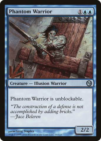 Phantom Warrior [Duels of the Planeswalkers] - The Mythic Store | 24h Order Processing