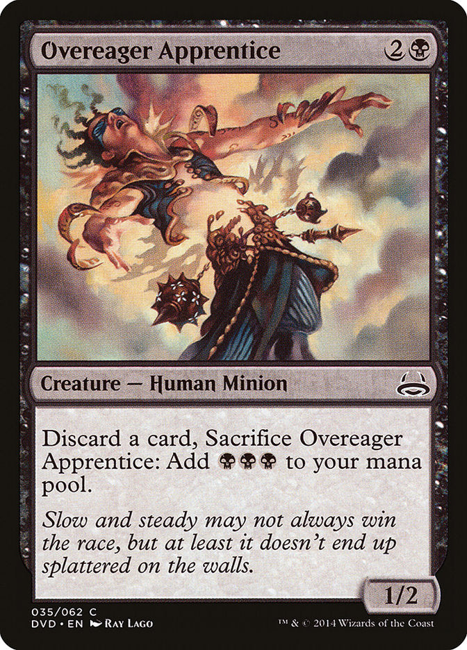 Overeager Apprentice (Divine vs. Demonic) [Duel Decks Anthology] - The Mythic Store | 24h Order Processing