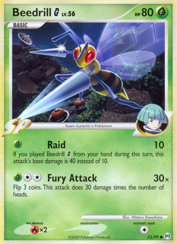Beedrill G (53/99) [Platinum: Arceus] - The Mythic Store | 24h Order Processing