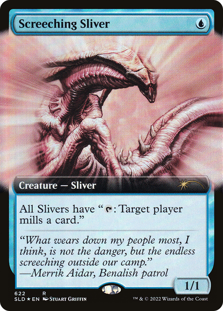 Screeching Sliver (Extended Art) [Secret Lair Drop Promos] - The Mythic Store | 24h Order Processing
