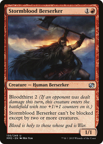 Stormblood Berserker [Modern Masters 2015] - The Mythic Store | 24h Order Processing