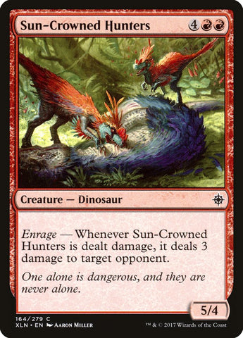 Sun-Crowned Hunters [Ixalan] - The Mythic Store | 24h Order Processing