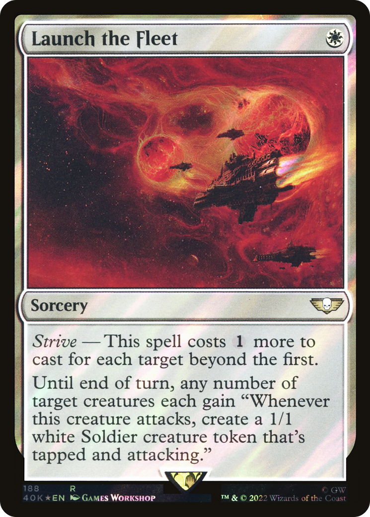 Launch the Fleet (Surge Foil) [Warhammer 40,000] - The Mythic Store | 24h Order Processing