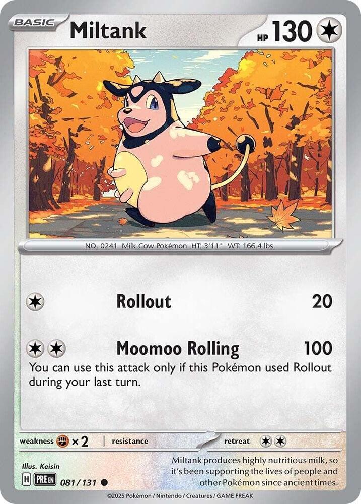 Miltank (081/131) [Scarlet & Violet: Prismatic Evolutions] - The Mythic Store | 24h Order Processing