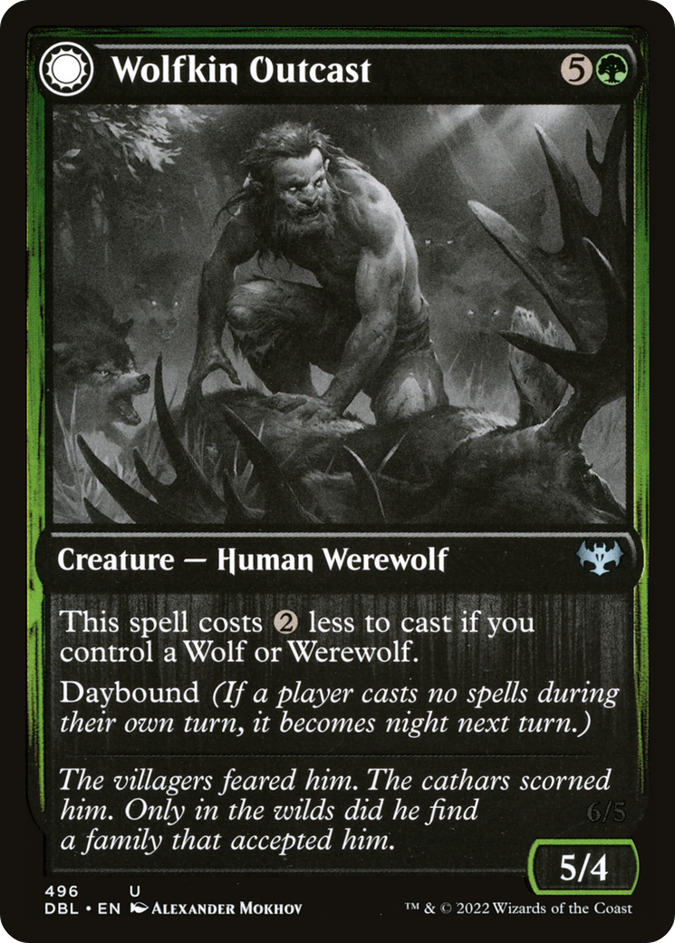 Wolfkin Outcast // Wedding Crasher [Innistrad: Double Feature] - The Mythic Store | 24h Order Processing