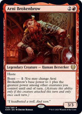 Arni Brokenbrow (Promo Pack) [Kaldheim Promos] - The Mythic Store | 24h Order Processing