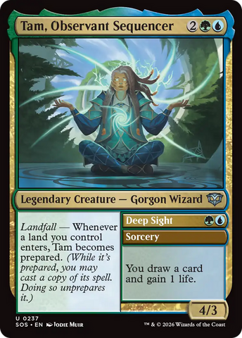 Tam, Observant Sequencer [Secrets of Strixhaven] - The Mythic Store | 24h Order Processing