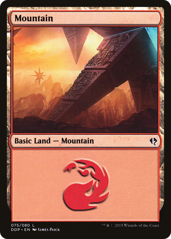 Mountain (75) [Duel Decks: Zendikar vs. Eldrazi] - The Mythic Store | 24h Order Processing